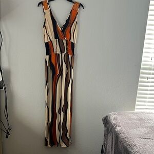 Striped Multicolor Jumpsuit